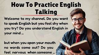 How To Practice English Talking | change your life | Motivational Video 🔥| Graded Reader