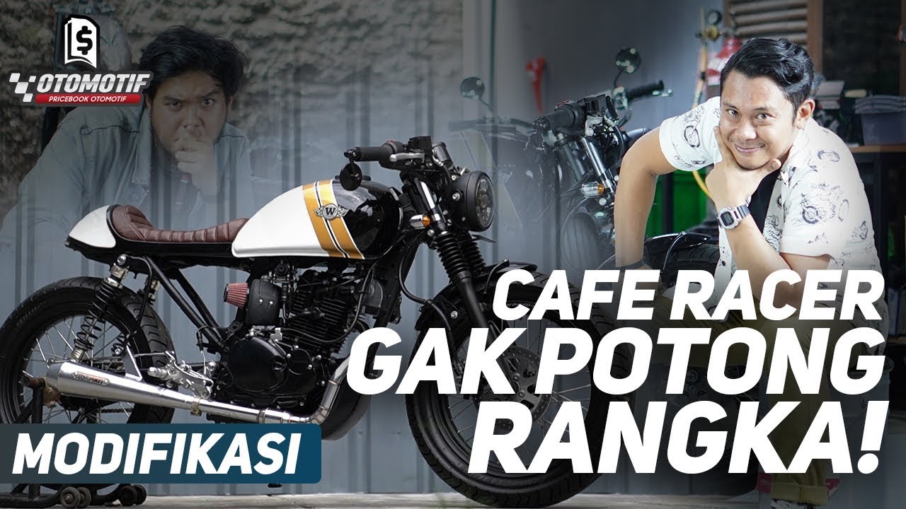 Kawasaki W175 Modif Cafe Racer