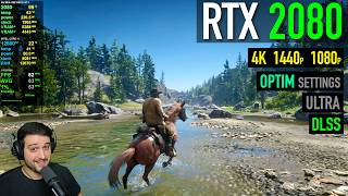 RTX 2080 - Red Dead Redemption 2  - 1080p, 1440p, 4K + DLSS 4 &amp; 4.5!
