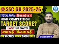 SSC GD 2026 Total Form Fill Up 😱 | Kitne Form Bhare Gaye? | Cut Off &amp; Safe Score Analysis
