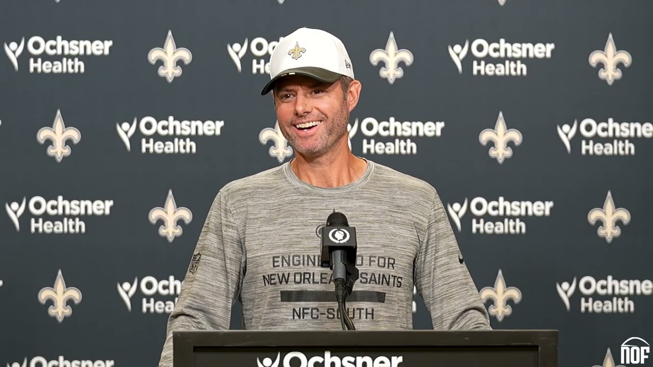 Saints DC Brandon Staley on facing the Seahawks offense, and developing young guys on defense