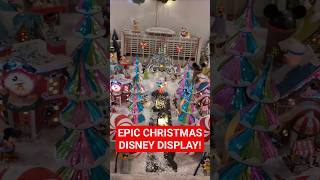 EPIC Disney Christmas Display! #DisneyParks #Christmas #Disneyworld @BricksOBrian