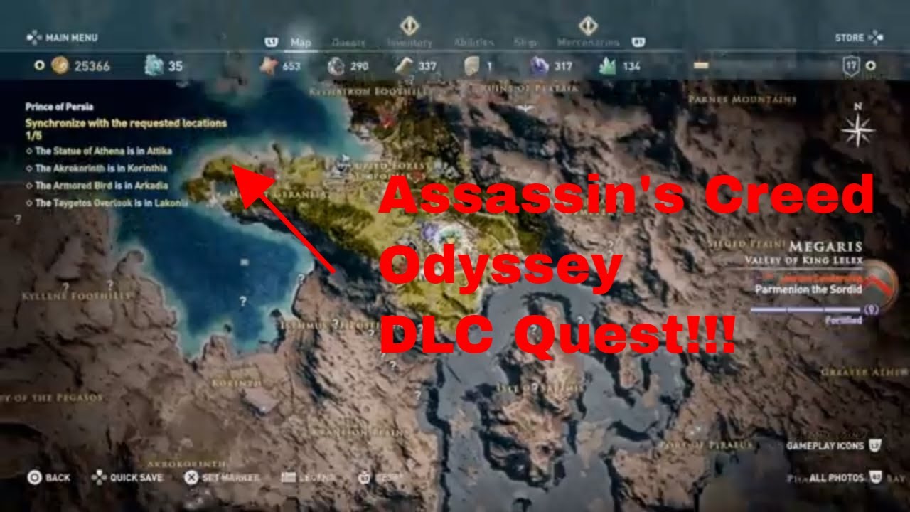 Assassins Creed Odyssey Prinz Von Persien Losung Assassin's Creed Odyssey Prince of Persia Quest Intro and Another
