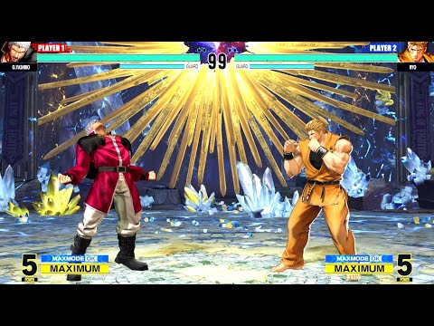 Orochi Yashiro vs Ryo Sakazaki (Hardest AI) - KOF XV (PS5 4K 60FPS)