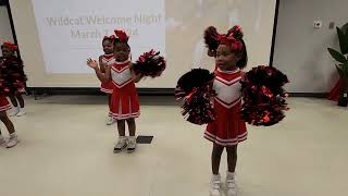 Smilow Kindercat Cheerleaders