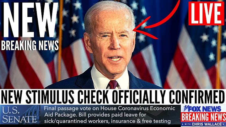 Stimulus Check Update November 9th | Congress Confirms Second Stimulus Check Was JUST Passed!!!