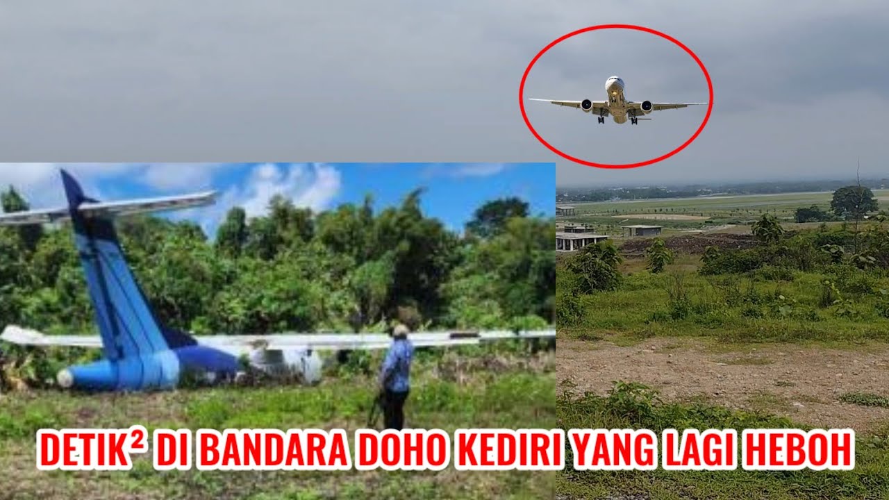 detik² di bandara doho kediri yang lagi heboh saat ini