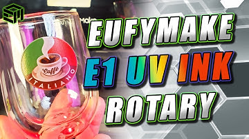 EufyMake E1 Rotary Attachment Guide - 40oz Tumblers, Mugs, Glass & More!