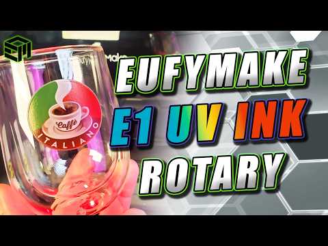EufyMake E1 Rotary Attachment Guide - 40oz Tumblers, Mugs, Glass & More!