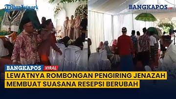 Resepsi Pernikahan Terjeda Lantaran Lewatnya Rombongan Pengiring Jenazah