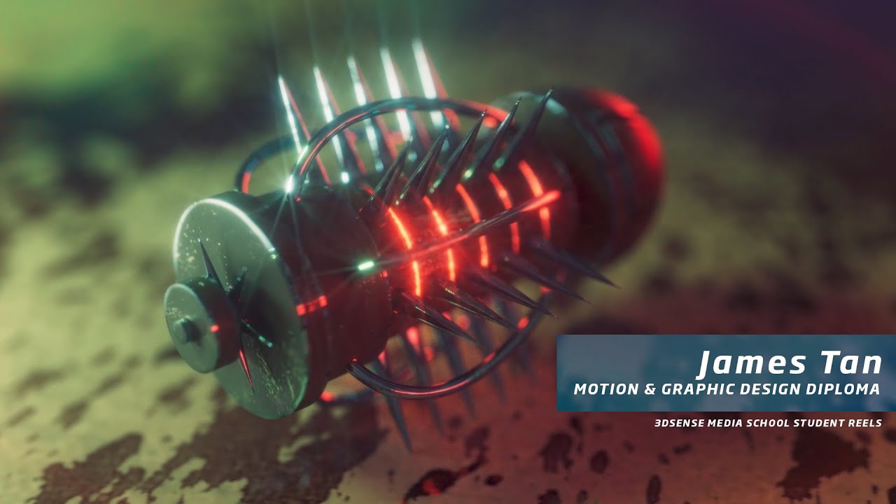 James Tan Demoreel (2022) Motion & Graphic Design Diploma 3dsense