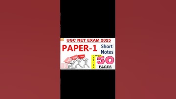 ugc net paper 1 short notes | ugc net jrf crack in  june 2025 | paper 1 complete in 50 pages