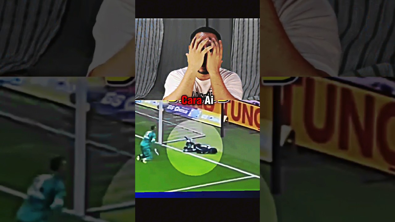 Quando o futebol é cruel com o próximo. 