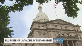 Legislation introduced to require a pause between working as a lawmaker and working as a lobbyist