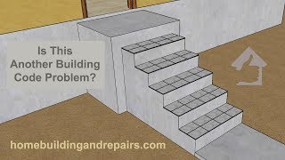 Building Code Problems You Can Run Into When Tiling Exterior Stair Steps