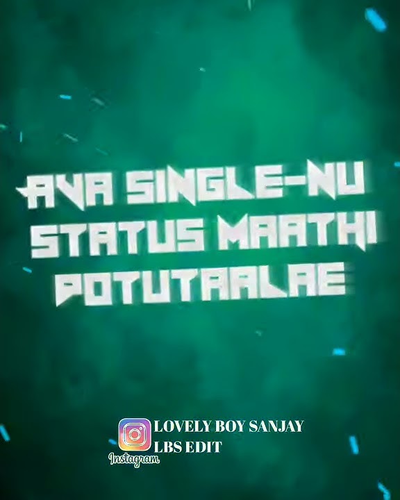 💗Sirippu Pirachana....Breakup ...Song..Hip Hop Tamizha....Tamil Whatsapp Status💗