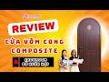 ✅ Cửa Composite Vòm Cong Giả Gỗ SaigonDoor Bền Đẹp, Chống Mối Mọt