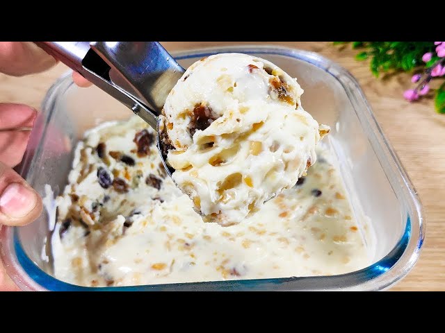 Making real Turkish ice cream! Only 3 ingredients! Quick recipe! You will be delighted! class=