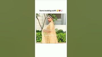 Same wedding outfit ❤️🌸🤭 #triggeredinsaan #ruchikarathore #shorts #trending @triggeredinsaan #sg