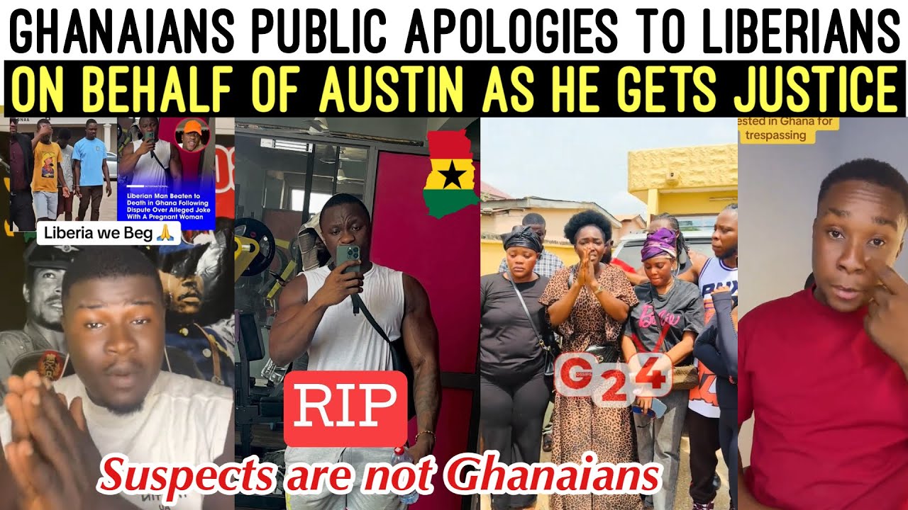 GHANAIANS PUBLICLY APOLOGIZES 😩 TO LIBERIANS AS AUSTIN GETS JUSTCE AS LAST 