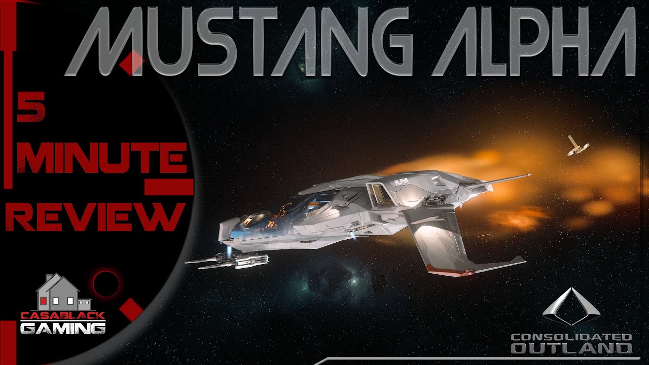 Star Citizen Mustang Alpha No BS 5 Minute Ship Review YouTube