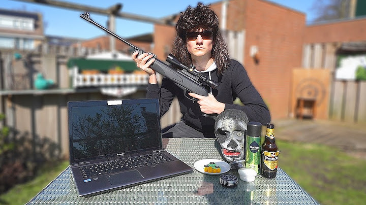 SPULLEN KAPOT SCHIETEN MET LUCHTBUKS!
