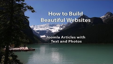 How to Build Beautiful Websites with Joomla and Rocket Theme Templates - Part 8