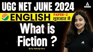 What is Fiction ? By Aishwarya Puri | UGC NET English Literature Classes 2024