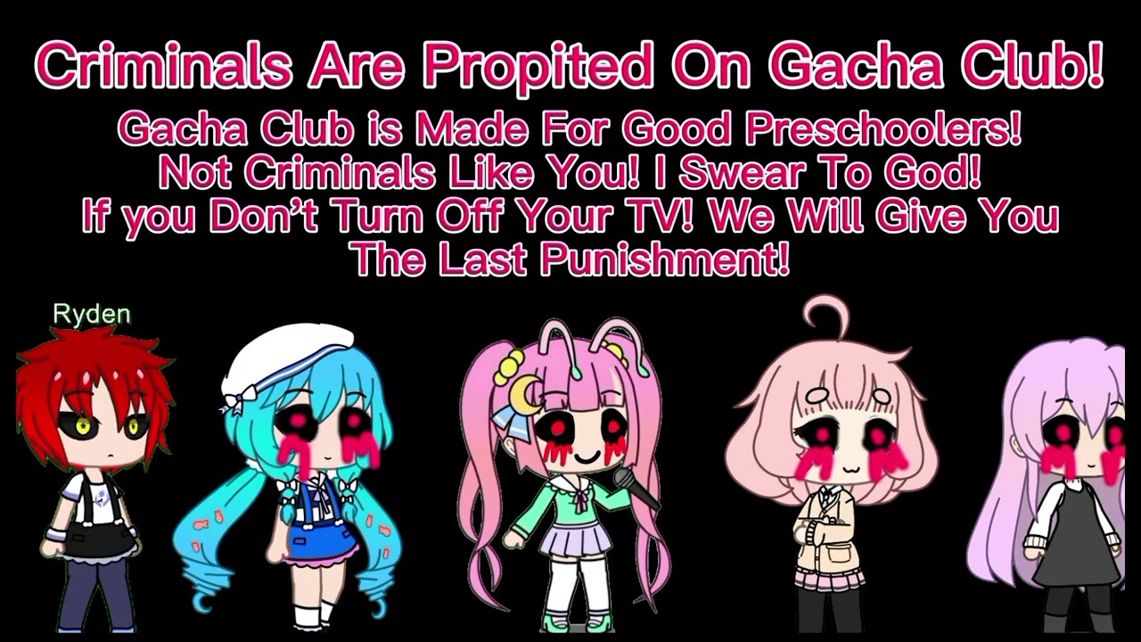 Gacha Club Anti Piracy Screen (Bad Ending)