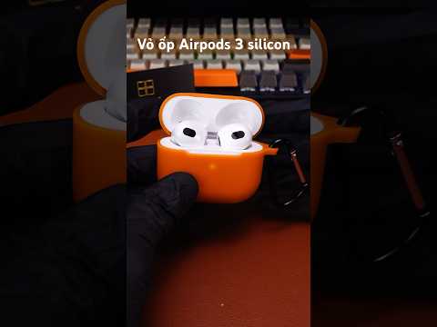🎥 Vỏ bảo vệ ốp airpods 3 silicon cao cấp #caseairpodspro #caseairpods2 #caseairpods3 — Video review, click xem trên YouTube