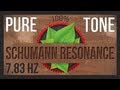 7 83 Hz PURE TONE Schumann Resonance Brain Tuner HD ASMR 