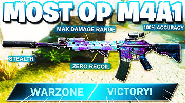 NO RECOIL M4A1 BEST LOADOUT IN WARZONE! | Modern Warfare Best M4A1 Class (COD MW Best Setups)