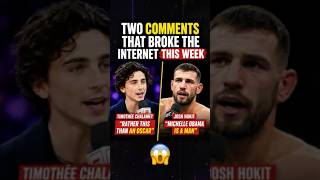 Two comments that broke the internet this week!!