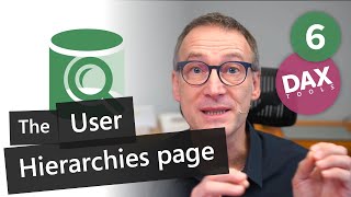 DAX Tools - VertiPaq Analyzer 6 - The User Hierarchies page