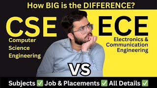 CSE vs ECE - Which one is best for you? | The Biggest Difference 💯 | Jobs,Subject, Future Scope
