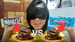MrBeast's Feastables Vs Hershey's (Blind Taste Test!)