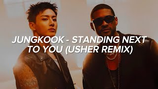 Jung Kook (정국) - 'Standing Next to You (Usher Remix)' Lyrics Resimi