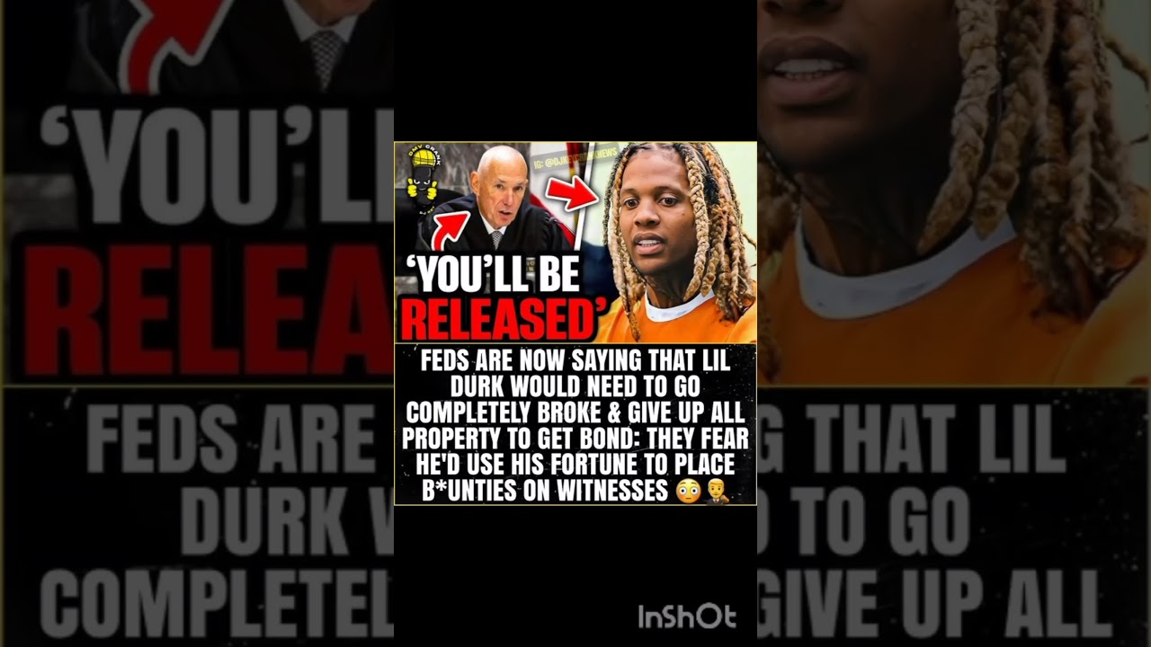 Feds Say Lil Durk Must Go Broke to Get Bond 😳💸 