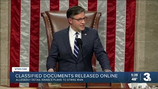 U.S. investigating leak of classified documents allegedly detailing Israel's plans to strike Iran
