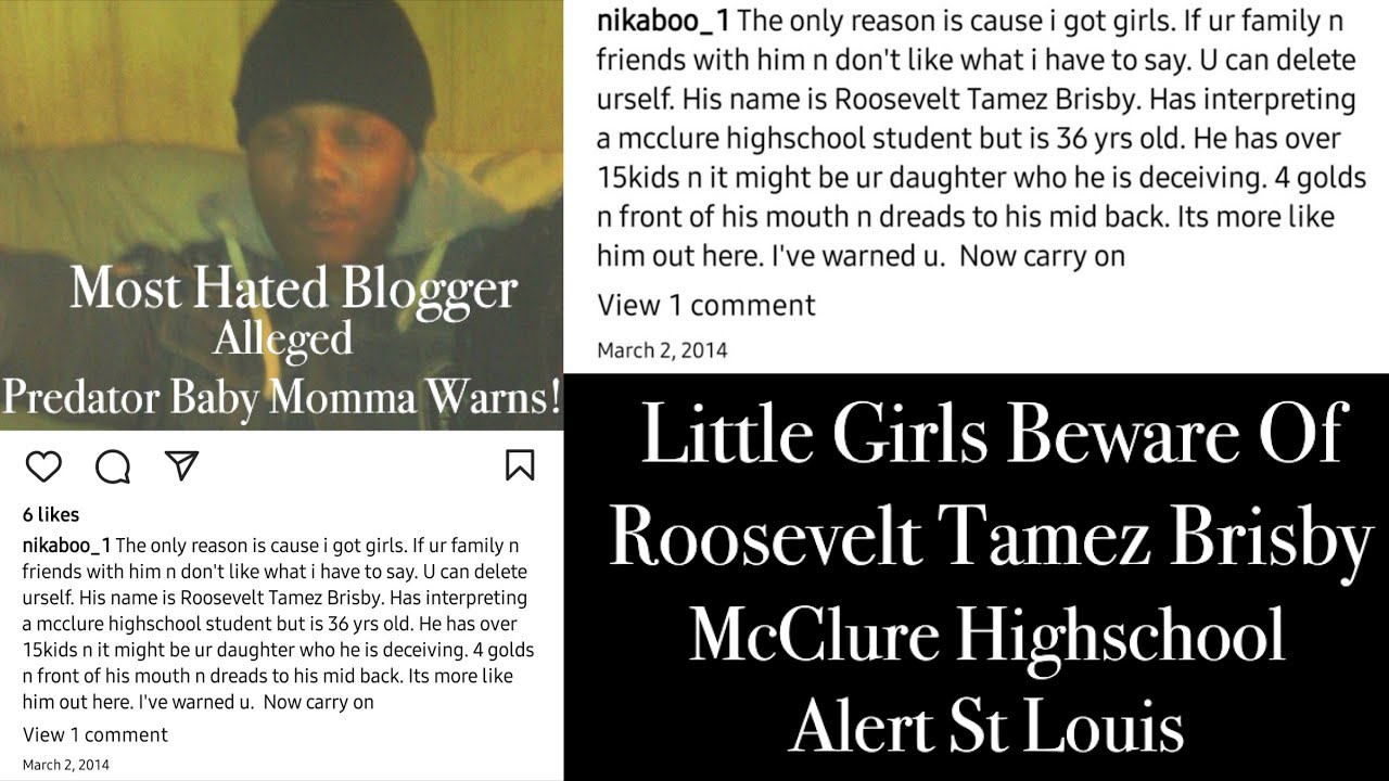 @Quarterlab Signs Most Hated Blogger Who BM Expose Predator Ways On IG. McClure Highschool Beware