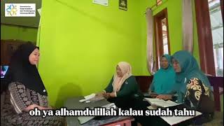 Konseling Informasi Edukasi (KIE) Kader TPK Gunungjati Tim 2, Kec Bojong, Kab Tegal, Tahun 2025.
