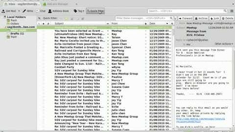 Setting up Thunderbird Email
