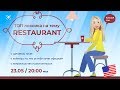 ТОП лексика на тему Restaurant