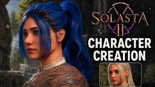 Making a Female Character in the new Solasta II