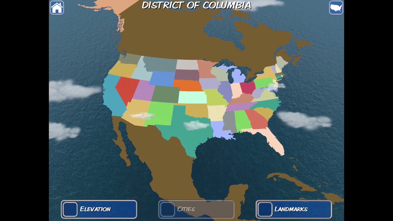 I tapped on District of Columbia and then this glitch happened on Stack the States 2