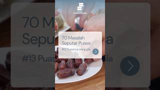 Download Lagu 13. Hukum puasa orang gila, terkadang waras | 70 Masalah seputar puasa #puasa #ramadhan #belajar MP3