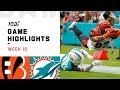 Bengals vs. Dolphins Week 16 Highlights | NFL 2019