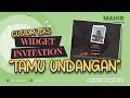 Custom Teks Nama Tamu Pada Cover Undangan Digital Dengan Widget Invitation