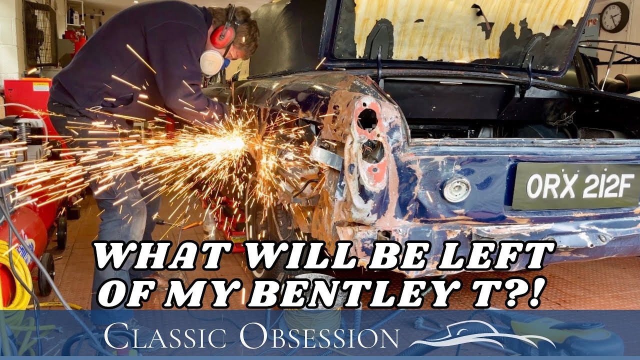 Cutting up the 1st Ever Bentley T MPW Convertible! | Classic Obsession | Episode 133