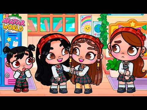 😢💔My daughter discovers her FRIENDS have a SECRET GROUP 😱🤫in Avatar World